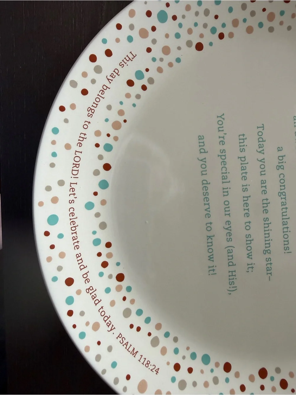 Mary & Martha You Are Special Plate NIB 12”